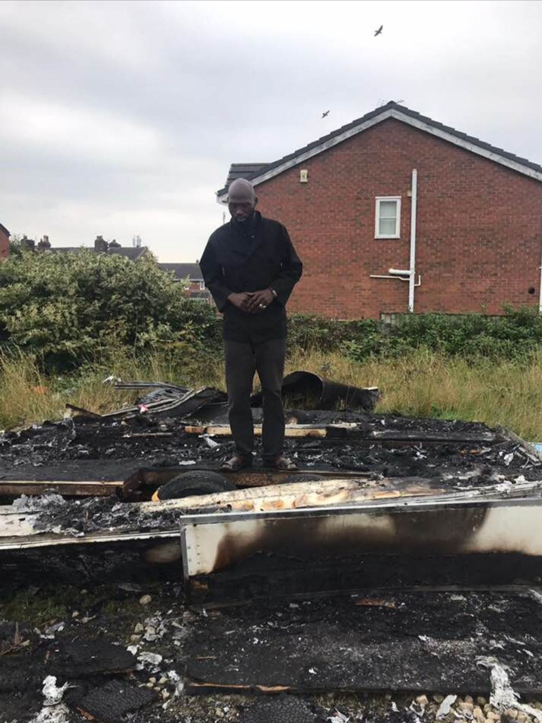 Remember Lekan (David) whose van was burnt down in Manchester? see how much he raised in 48hrs