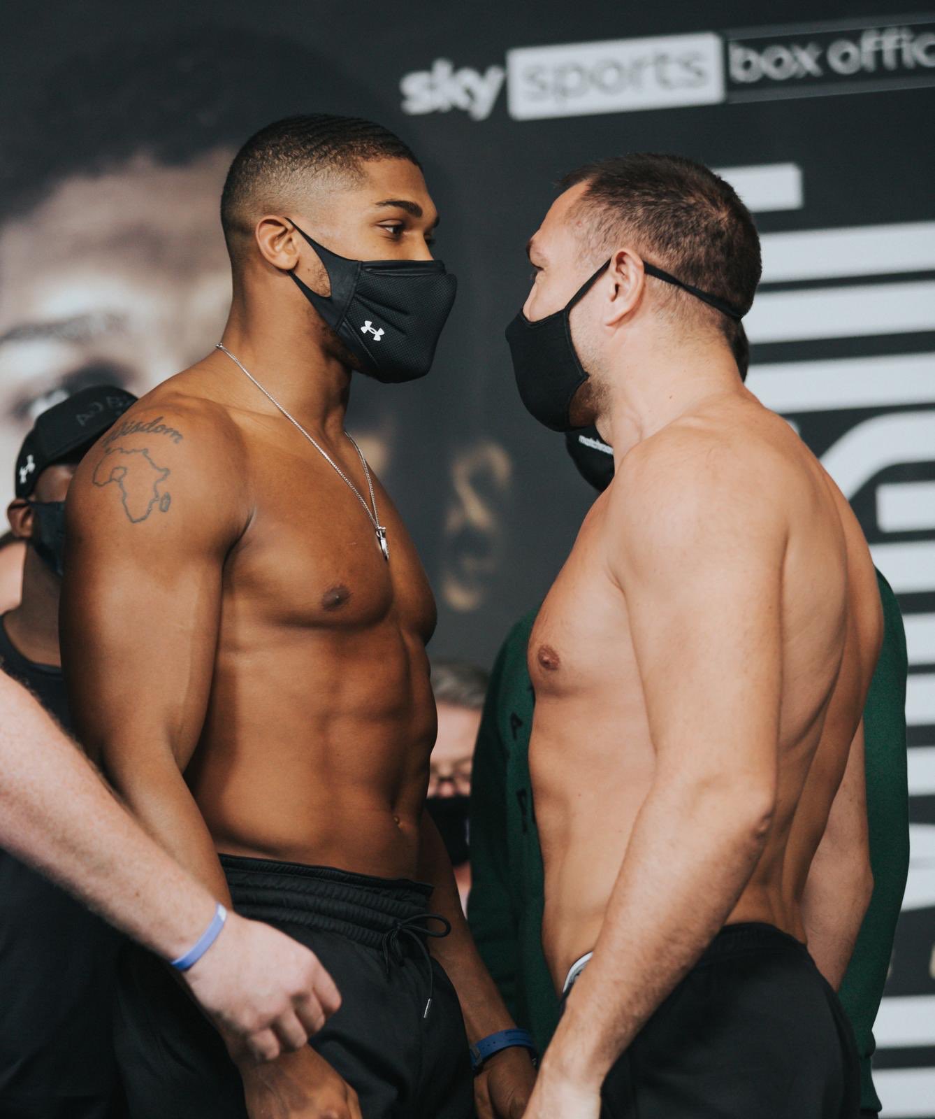 Anthony Joshua ‘battle ready’ for tonight against Pulev