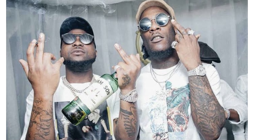 Twitter Users React To Davido And Burna Boy Reportedly Clashing At Nightclub