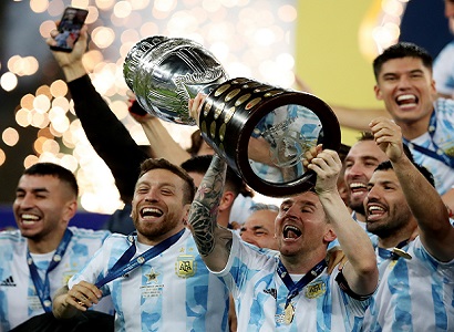 Messi finally claims international glory